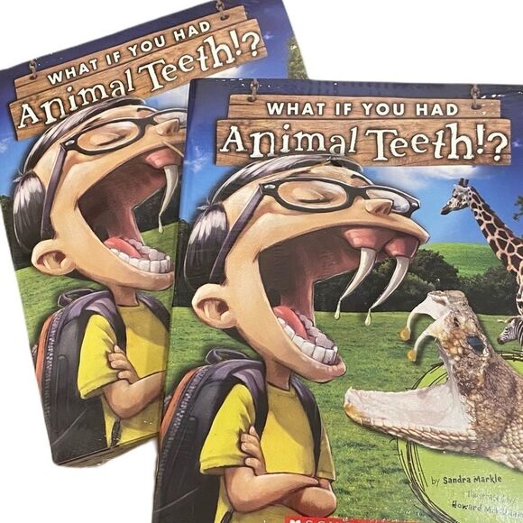 SET OF 20 Children’s Books “What If You Had Animal Teeth” Classroom Set NWT - Picture 10 of 12